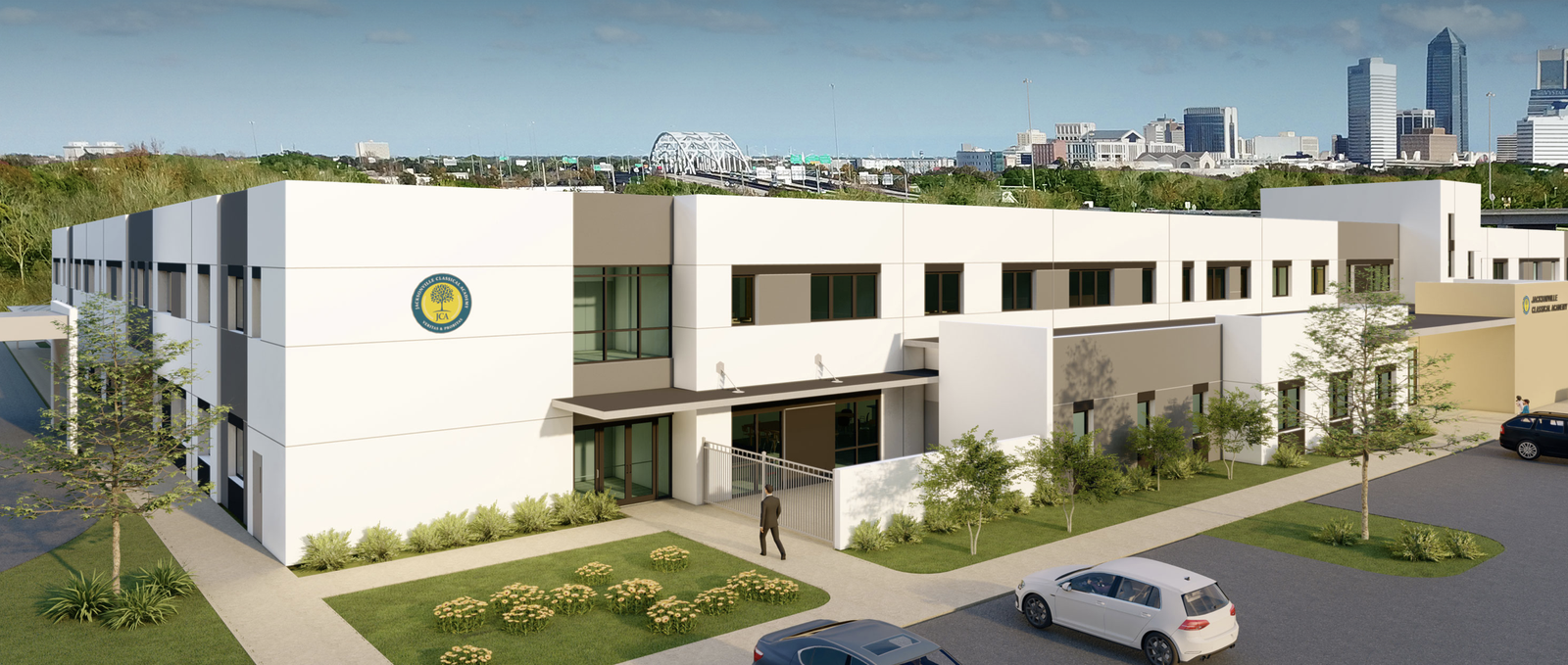 Rendering of the Jacksonville classical academy