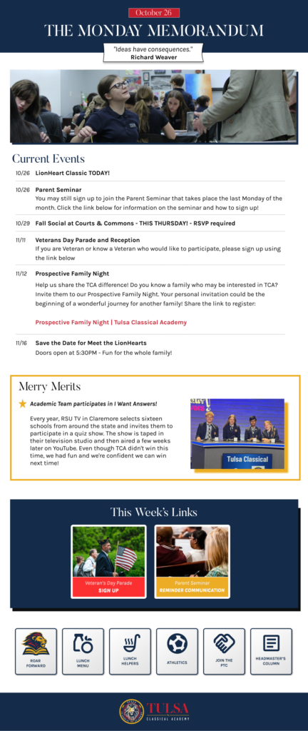 monday_memorandum_october_26